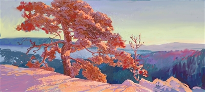 用画笔记录中国高质量发展新风貌